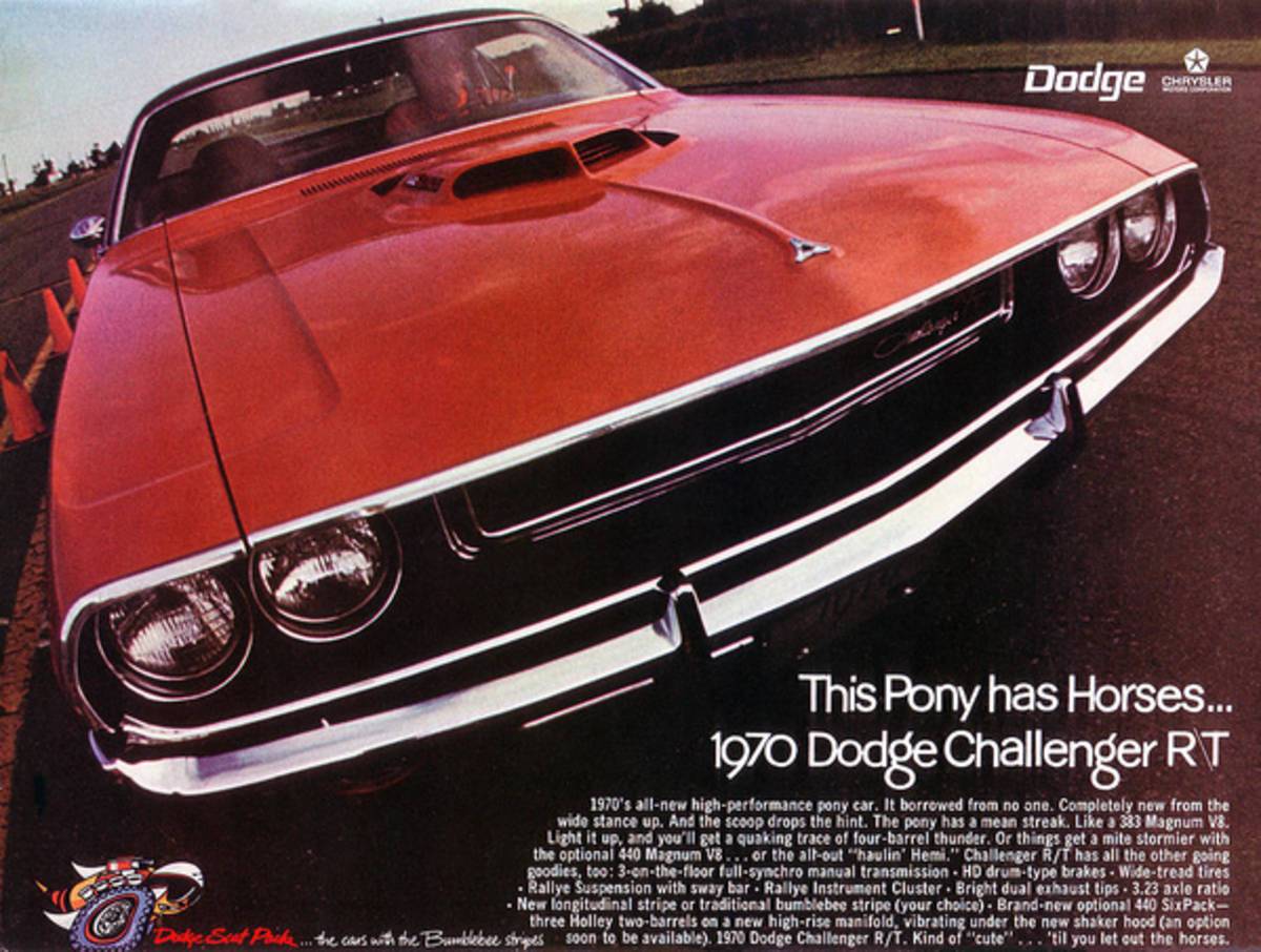 1970 Dodge Challenger R/T - Poster | Canvas Wall Art Print