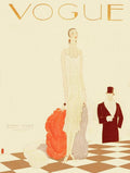 A Vogue Magazine Cover Of A Woman - Poster | Canvas Wall Art Print