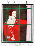 A Vogue Magazine Cover Of A Woman - Poster | Canvas Wall Art Print