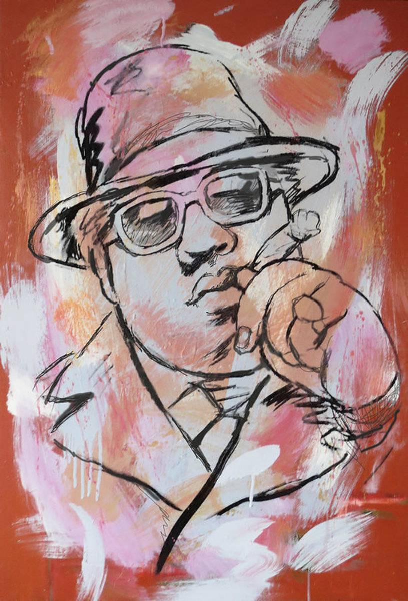 Biggie Smalls Art Painting - Rapper - Poster | Canvas Wall Art Print