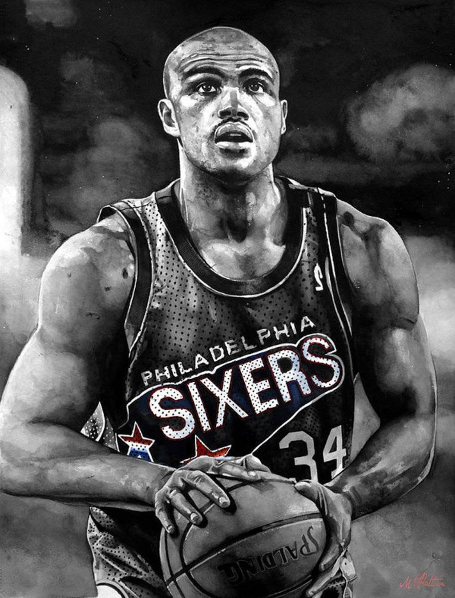 Charles Barkley - Poster | Canvas Wall Art Print