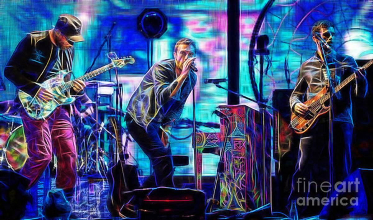 Coldplay Collection Chris Martin - Poster | Canvas Wall Art Print