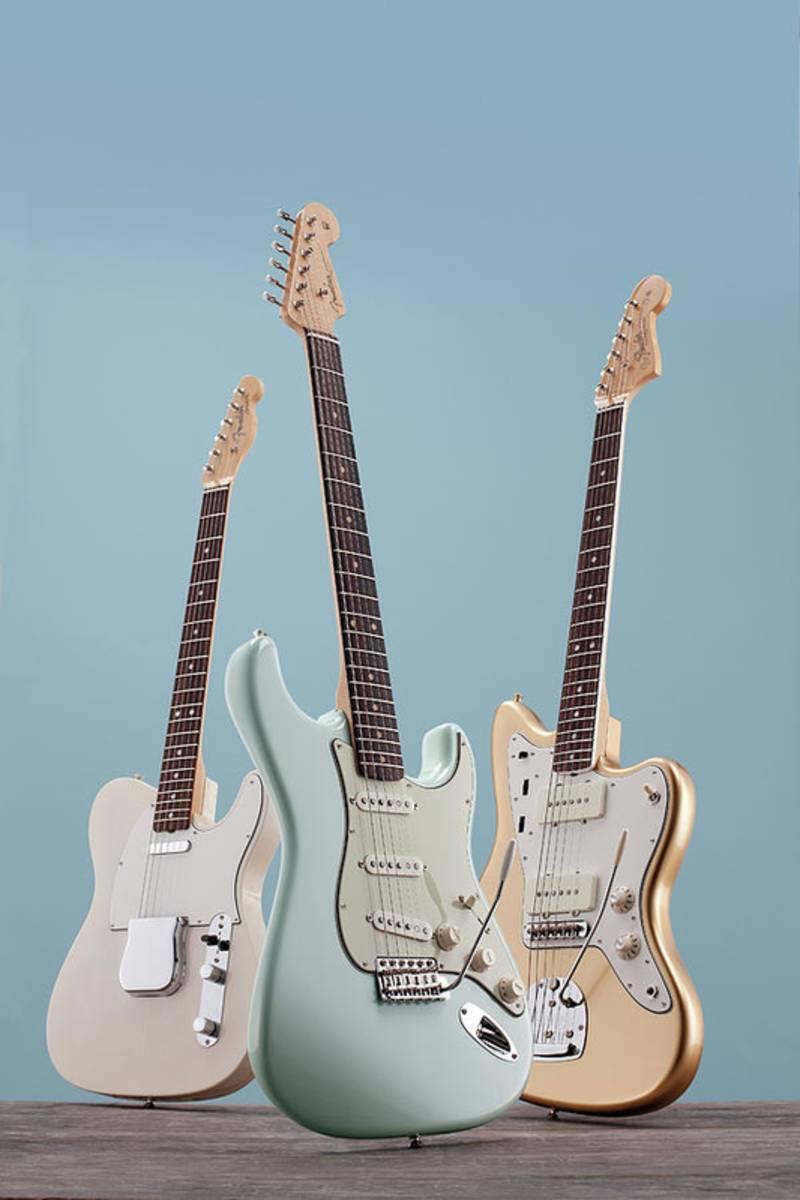 Electric Guitar Product Shoots - Poster | Canvas Wall Art Print