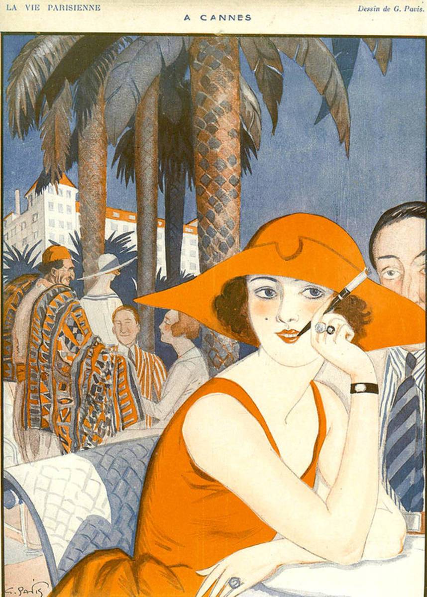 France La Vie Parisienne Magazine Plate - Poster | Canvas Wall Art Print