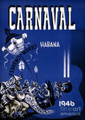 Havana Vintage Travel Restored - Poster | Canvas Wall Art Print