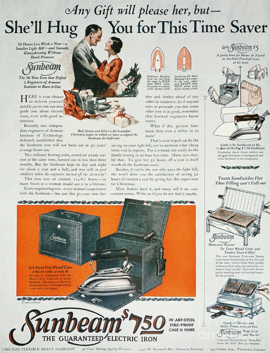 Home Appliance Ad, 1926 - Poster | Canvas Wall Art Print