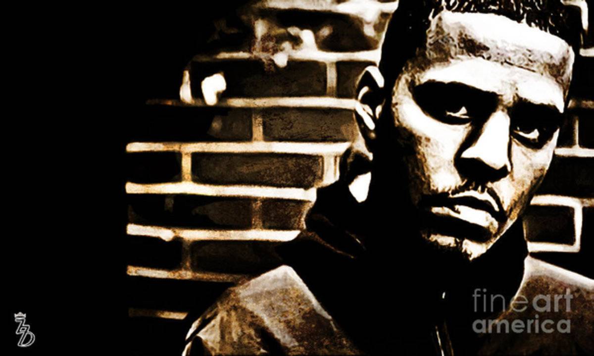 J Cole - Rapper - Poster | Canvas Wall Art Print