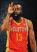 James Harden - Poster | Canvas Wall Art Print