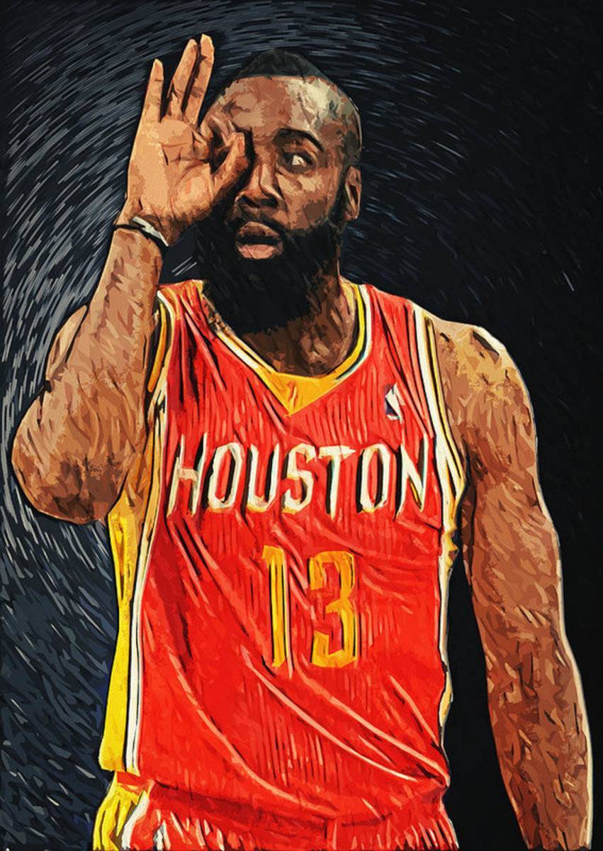 James Harden - Poster | Canvas Wall Art Print