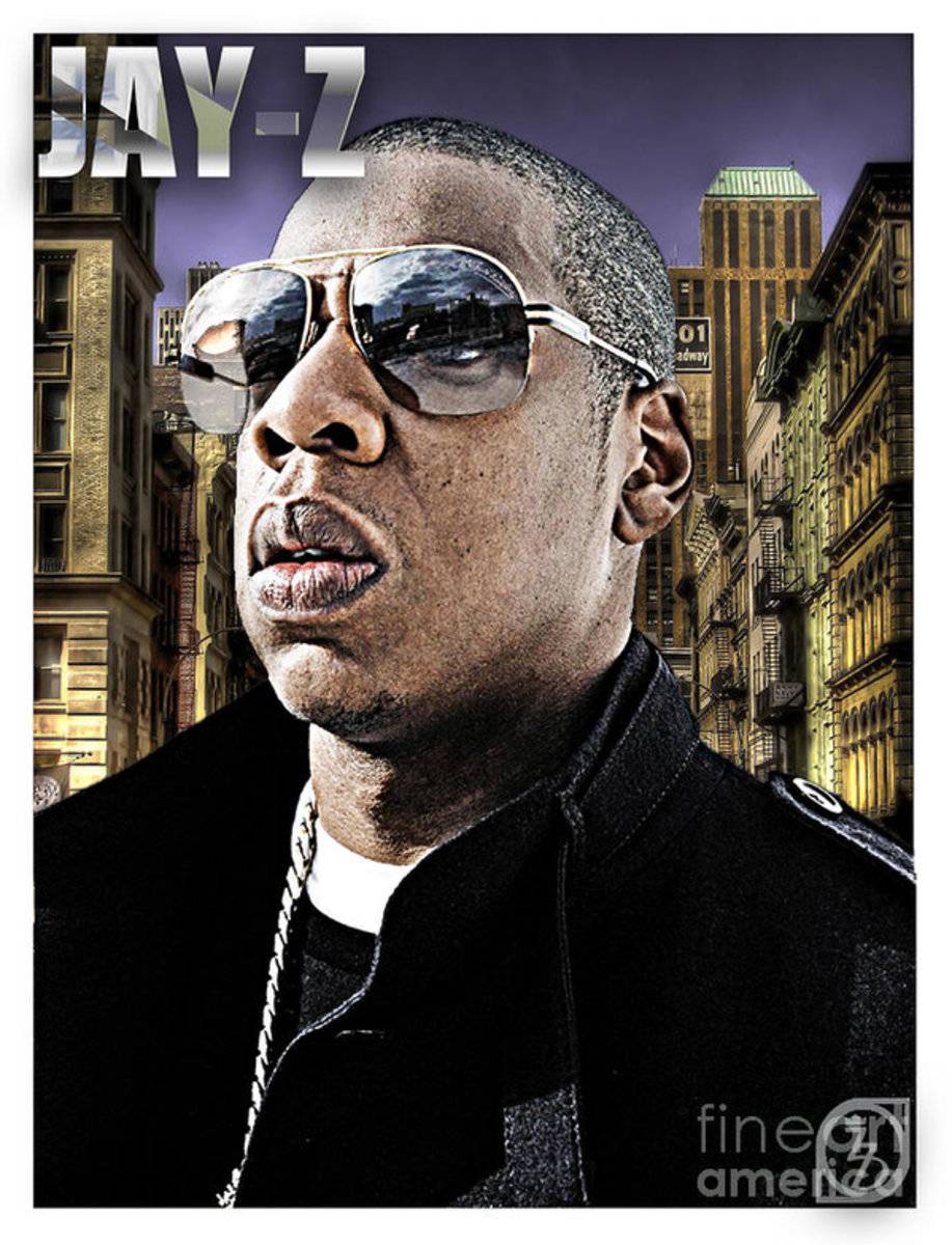 Jay Z - Rapper - Poster | Canvas Wall Art Print