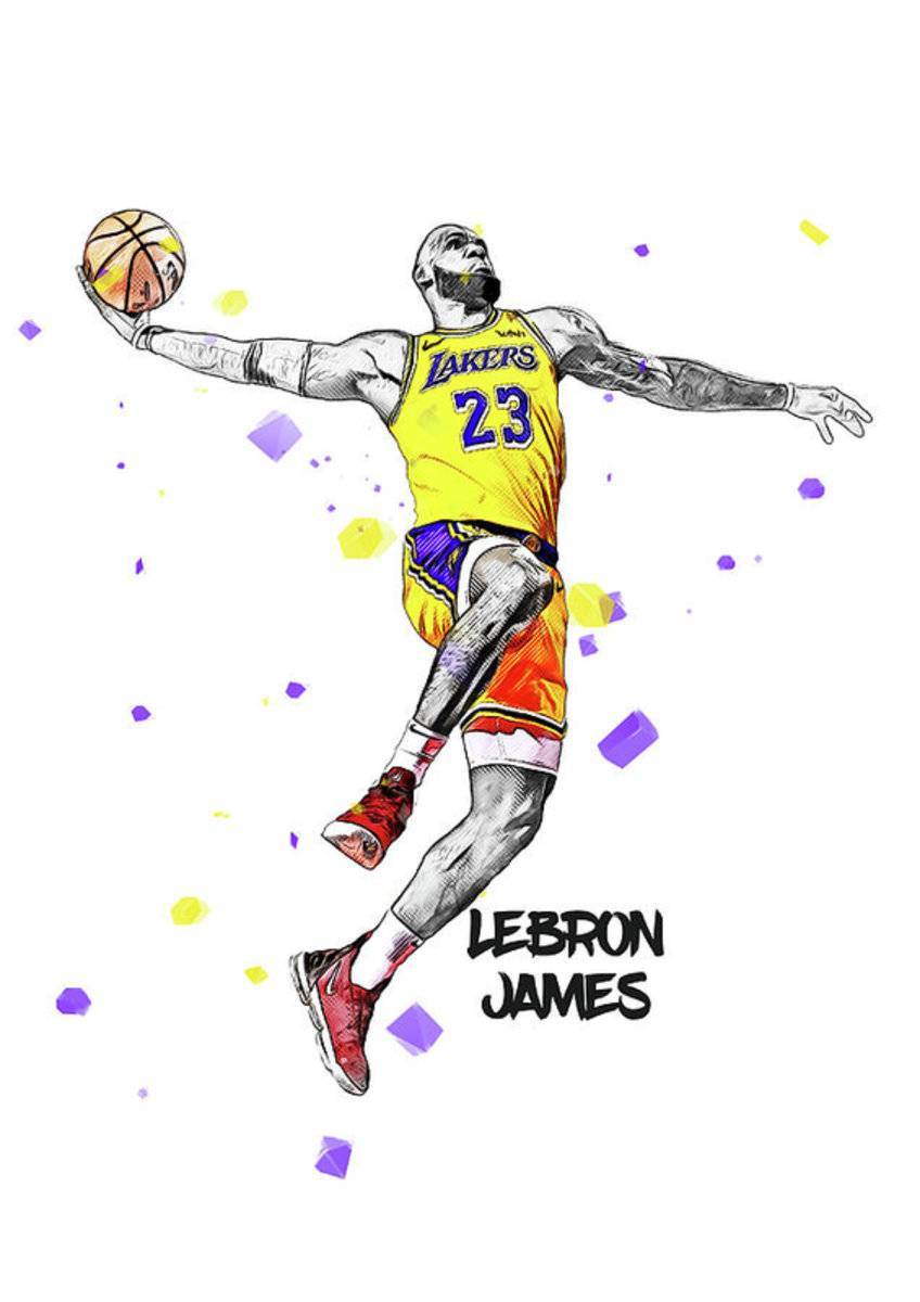 Lebron James 3 - Poster | Canvas Wall Art Print