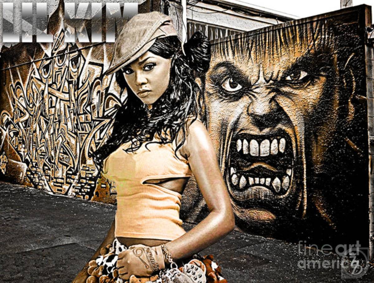 Lil Kim - Rapper - Poster | Canvas Wall Art Print
