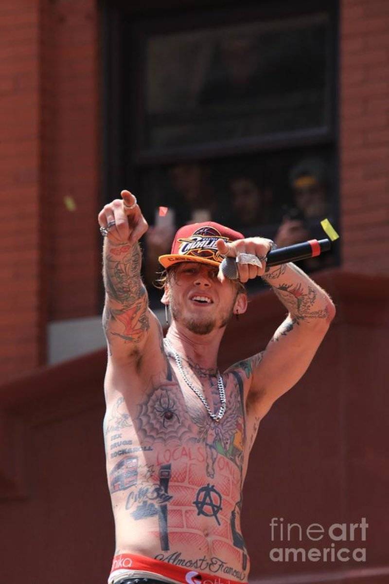 Machine Gun Kelly - Mgk - Poster | Canvas Wall Art Print