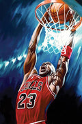 Michael Jordan Artwork - Poster | Canvas Wall Art Print