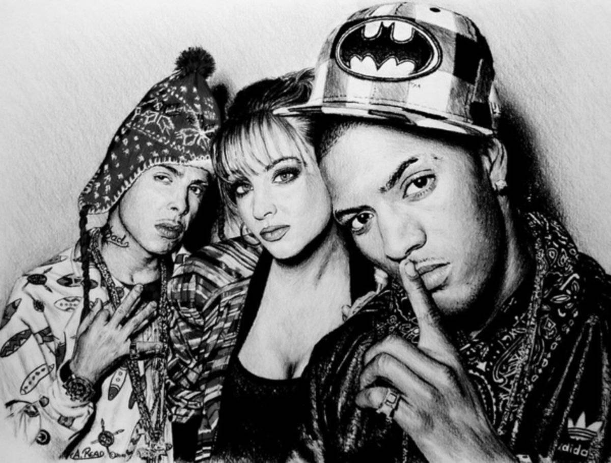 N Dubz - Rapper - Poster | Canvas Wall Art Print