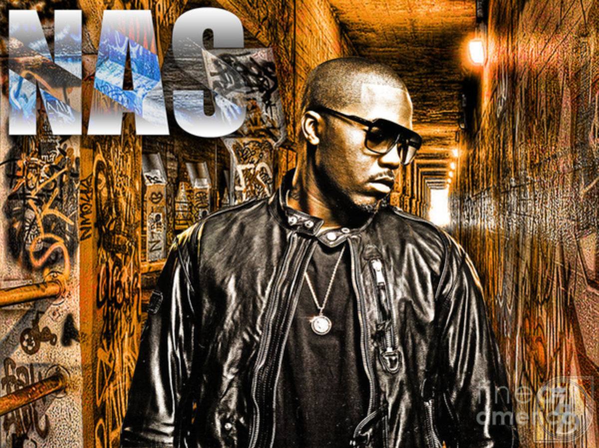 Nas - Rapper - Poster | Canvas Wall Art Print
