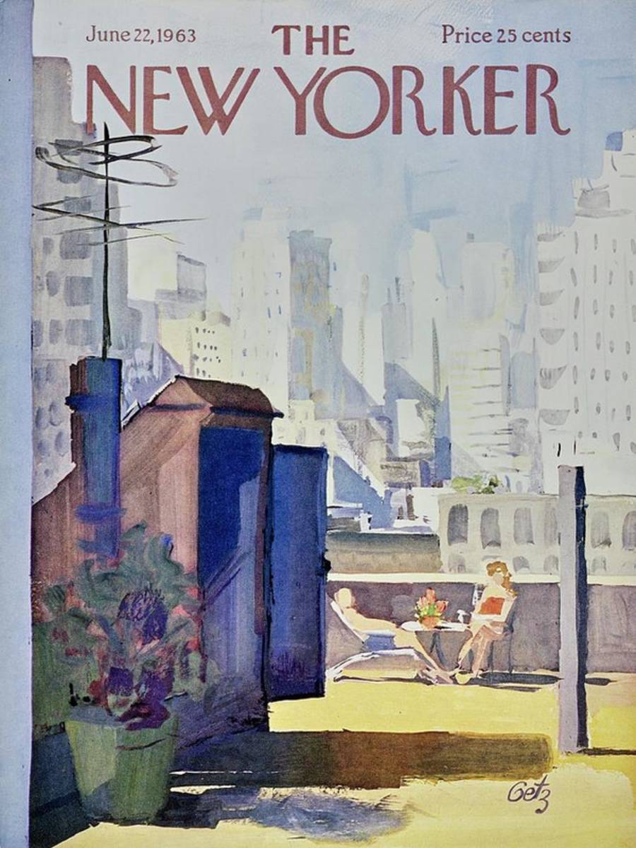 New Yorker June 22Nd 1963 - Poster | Canvas Wall Art Print