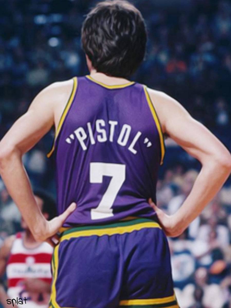 Pistol Pete Maravich - Poster | Canvas Wall Art Print