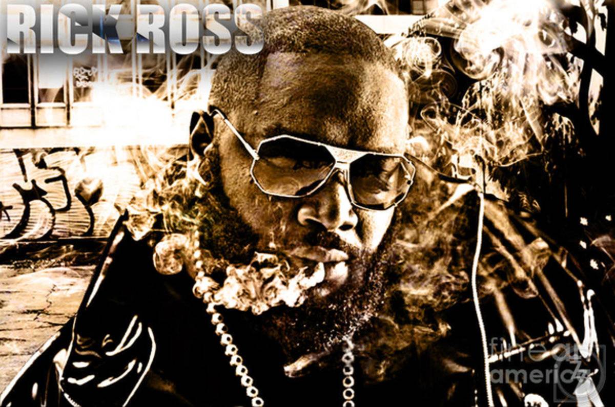 Rick Ross - Rapper - Poster | Canvas Wall Art Print