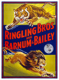 Ringling Brothers And Barnum And Bailey Vintage - Poster | Canvas Wall Art Print