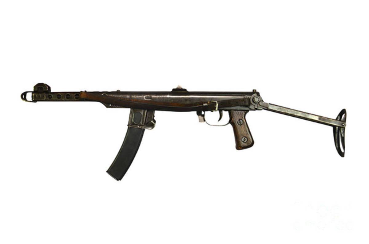 Russian Pps-43 Submachine Gun - Poster | Canvas Wall Art Print