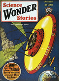 Sci-Fi Magazine Cover, 1929 - Poster | Canvas Wall Art Print