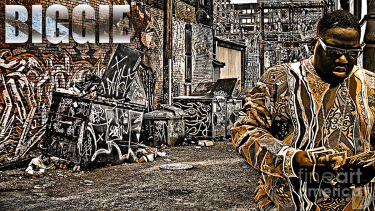 Street Phenomenon Biggie - Rapper - Poster | Canvas Wall Art Print