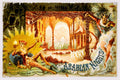 The Arabian Nights Burlesque - Poster | Canvas Wall Art Print