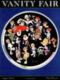 Vanity Fair Cover Featuring Caricatures Doing - Poster | Canvas Wall Art Print