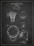 Vintage Basketball Goal Patent From 1936 - Poster | Canvas Wall Art Print