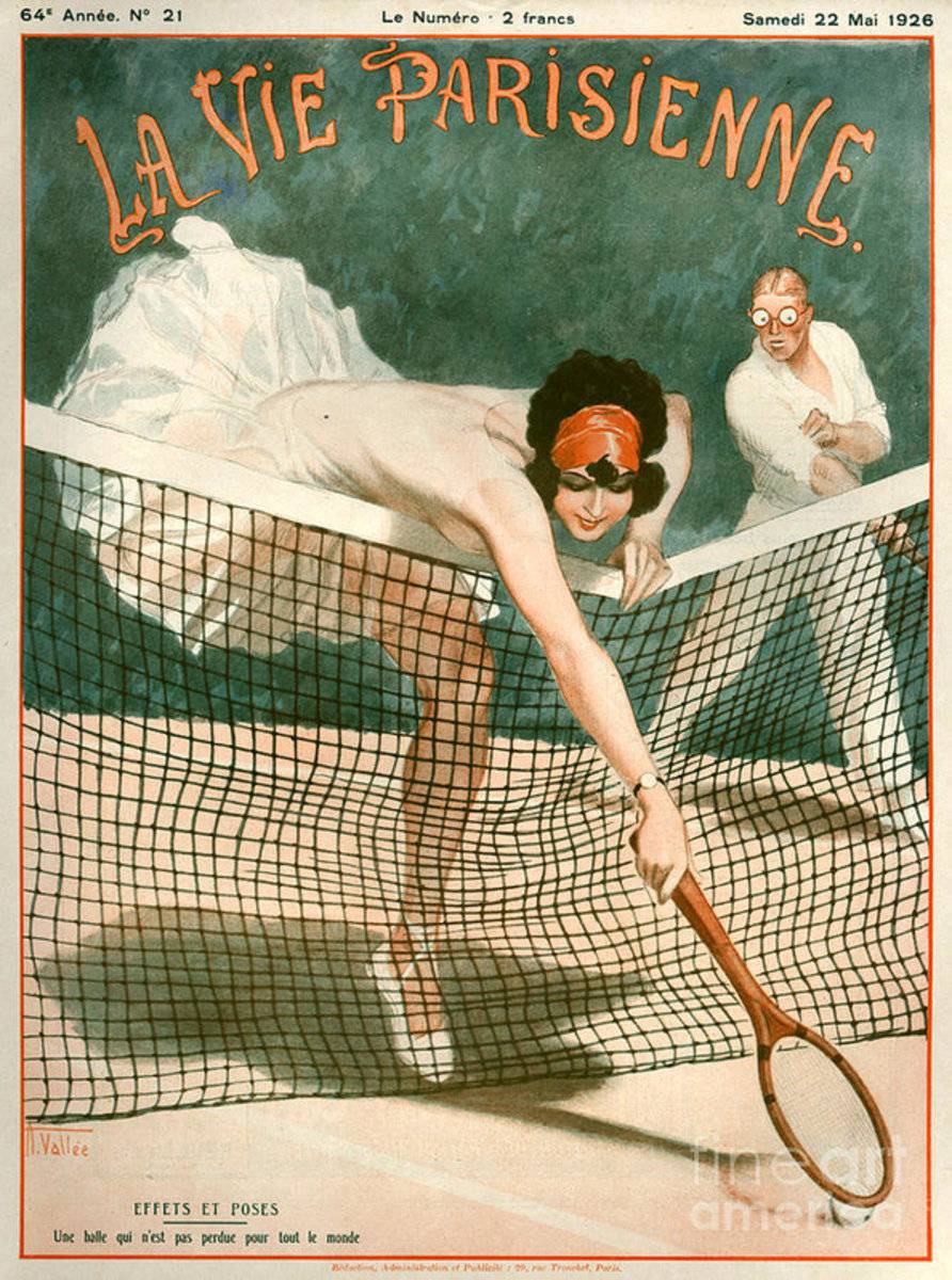 1920S France La Vie Parisienne Magazine - Poster | Canvas Wall Art Print