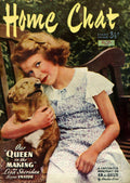 1950S Uk Home Chat Magazine Cover - Poster | Canvas Wall Art Print