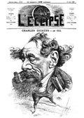 Charles Dickens (1812-1870) - Poster | Canvas Wall Art Print