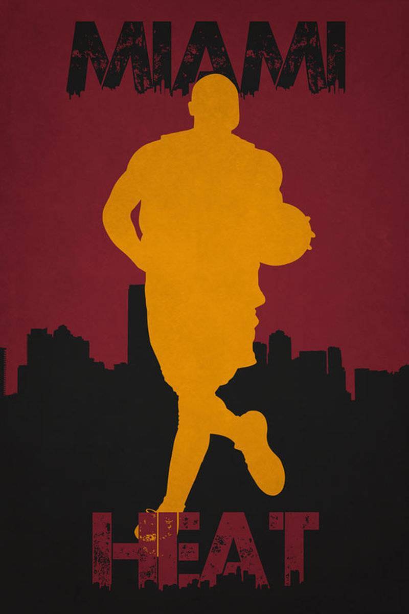 Miami Heat - Poster | Canvas Wall Art Print