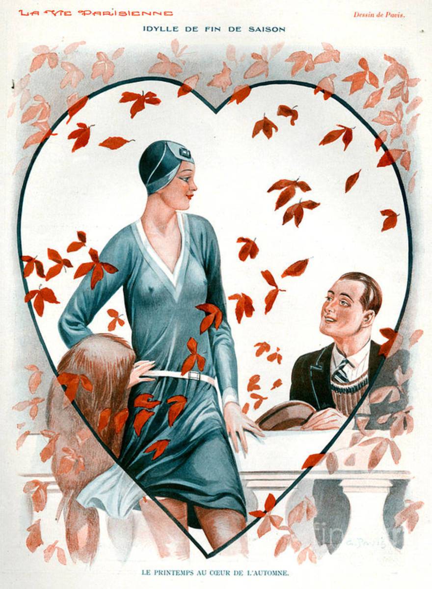 1920S France La Vie Parisienne Magazine - Poster | Canvas Wall Art Print