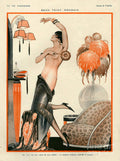 1920S France La Vie Parisienne Magazine - Poster | Canvas Wall Art Print