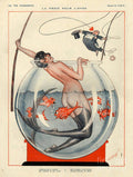 1920S France La Vie Parisienne Magazine - Poster | Canvas Wall Art Print