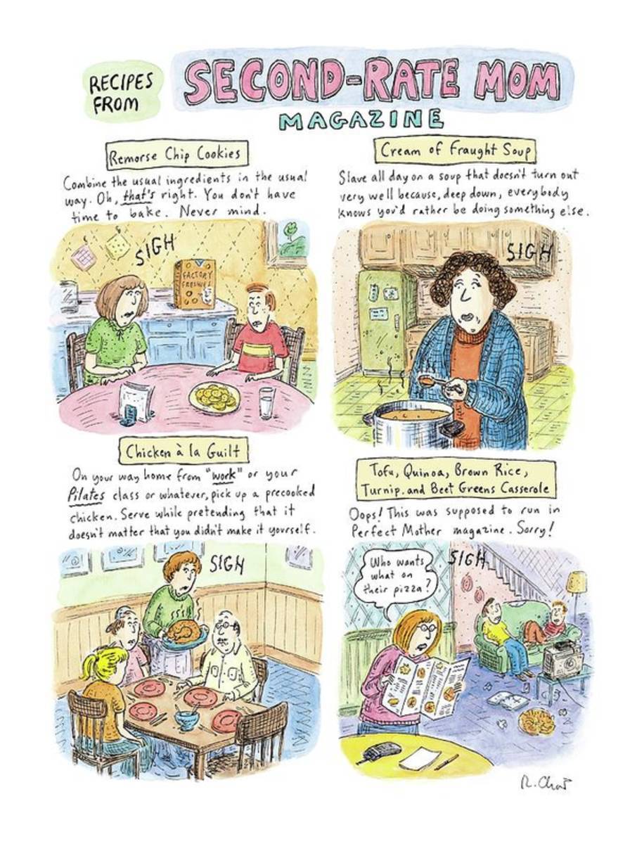 Recipes From Second-Rate Mom Magazine - Poster | Canvas Wall Art Print