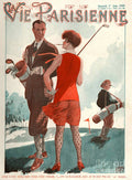 1920S France La Vie Parisienne Magazine - Poster | Canvas Wall Art Print