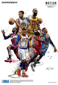 Nba- Enterbay - Poster | Canvas Wall Art Print