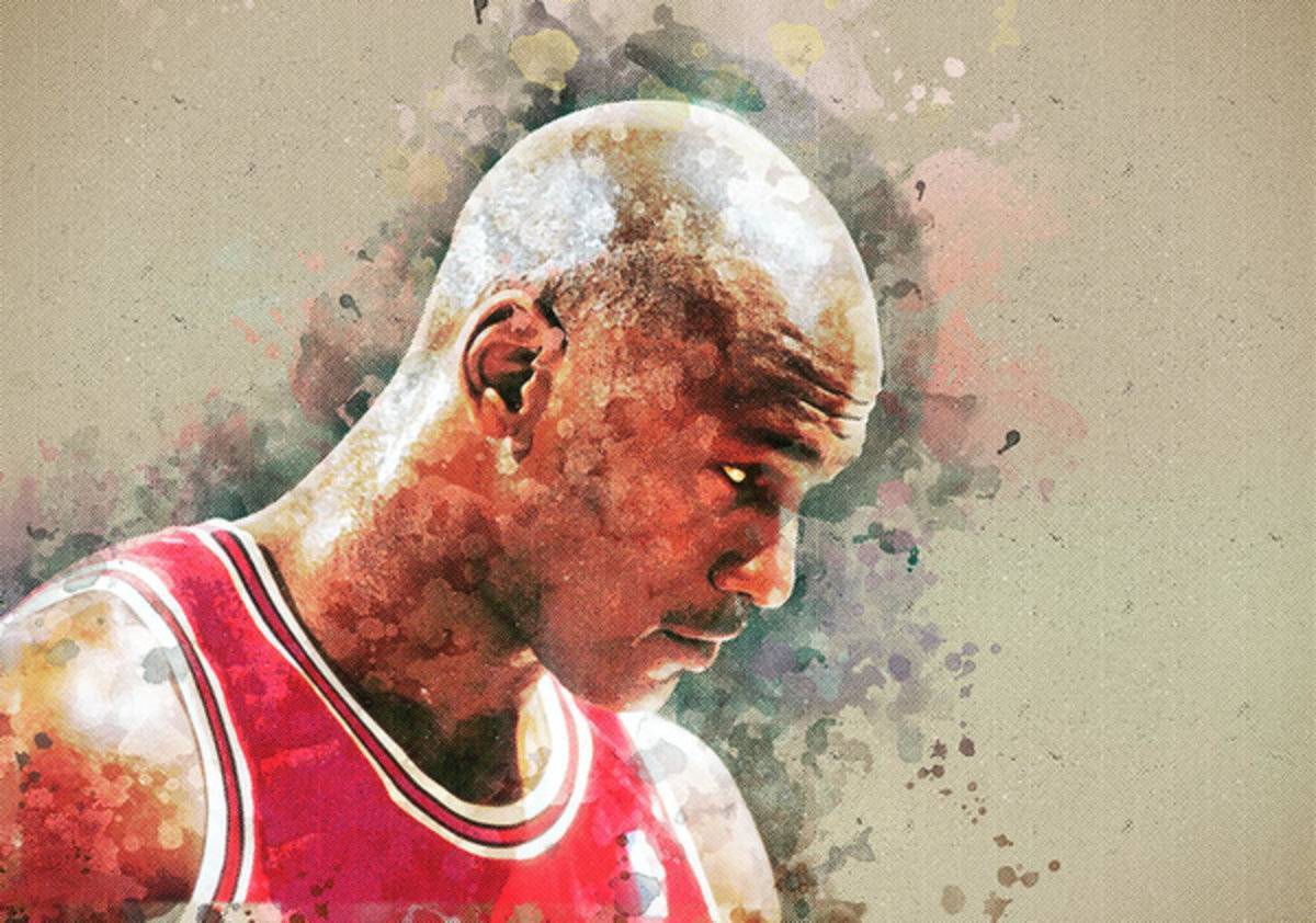 Michael Jeffrey Jordan - Poster | Canvas Wall Art Print