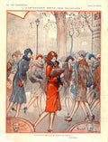 1920S France La Vie Parisienne Magazine - Poster | Canvas Wall Art Print
