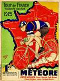 1925 Tour De France Poster - Poster | Canvas Wall Art Print