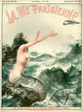 1920S France La Vie Parisienne Magazine - Poster | Canvas Wall Art Print