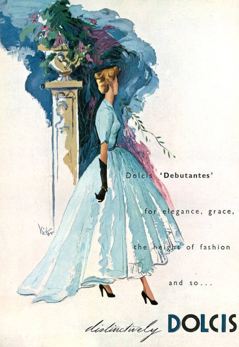 1940S Uk Dolcis Magazine Advert - Poster | Canvas Wall Art Print