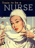 1950S Uk Nurses Hospitals Medical - Poster | Canvas Wall Art Print