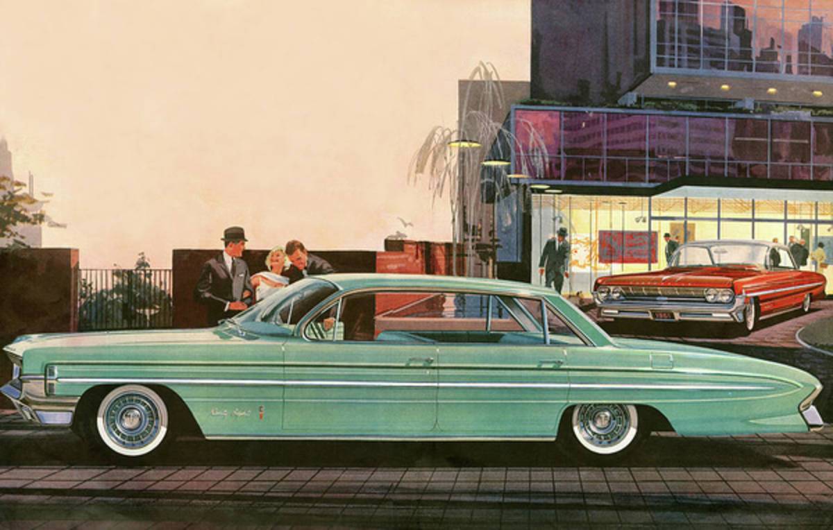 1960S Usa Oldsmobile Magazine Advert - Poster | Canvas Wall Art Print