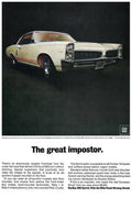 1967 Pontiac Tempest - Poster | Canvas Wall Art Print
