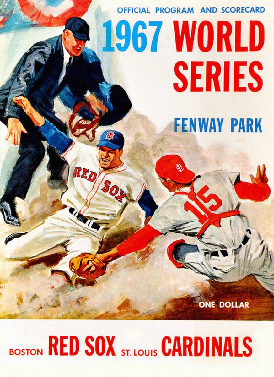 1967 World Series Program - Poster | Canvas Wall Art Print