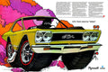 1968 Plymouth Gtx - Adios - Poster | Canvas Wall Art Print